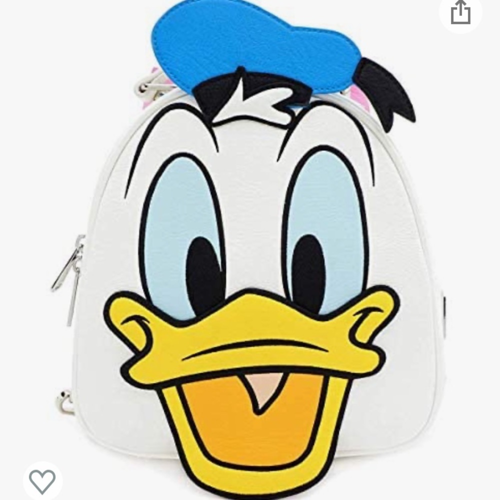 ❗️SOLD❗️Donald & Daisy Duck Mini Backpack - Picture 1 of 15